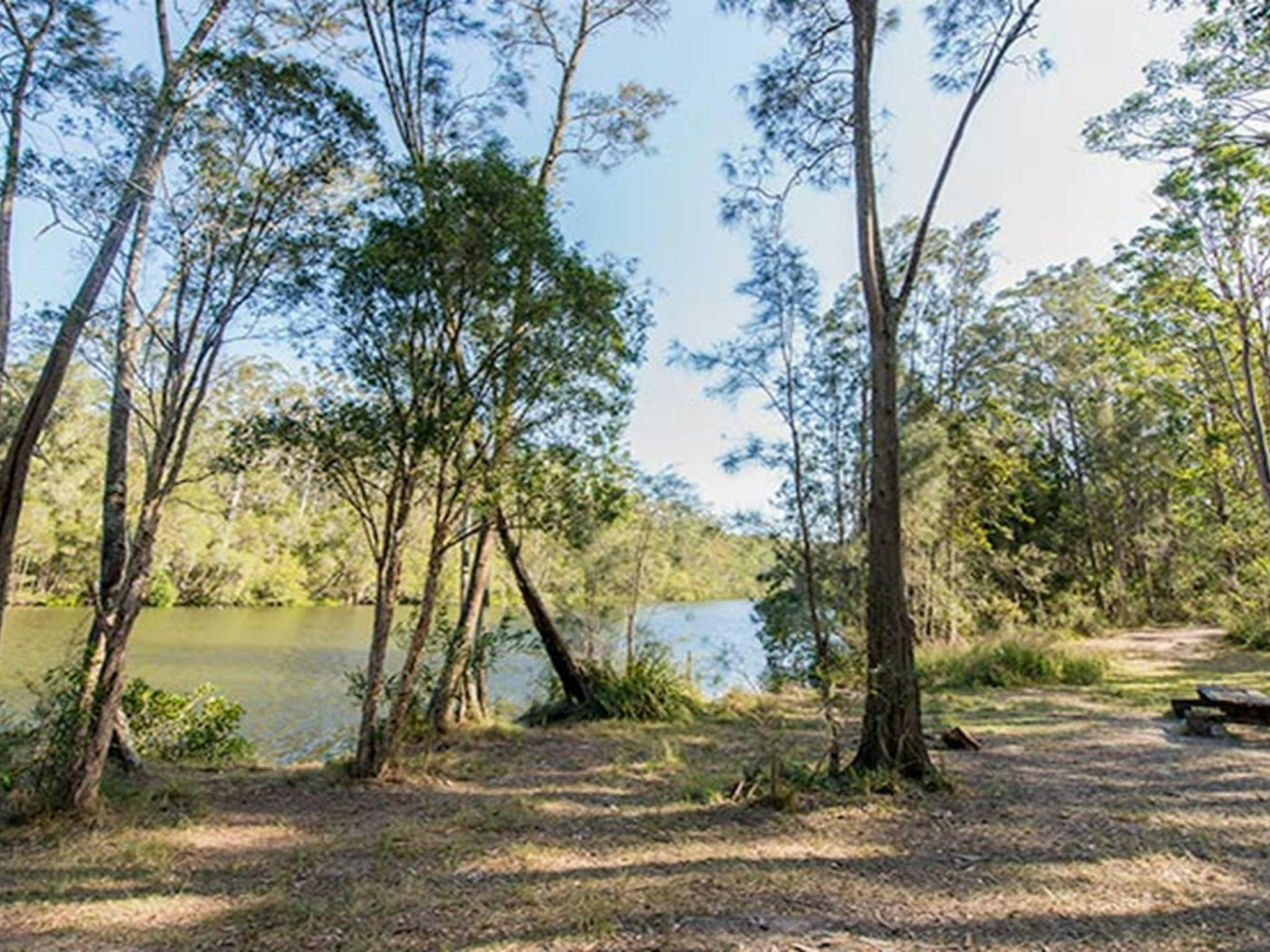 Campingplatz Ferny Creek, Wallingat-Nationalpark. Foto: John Spencer/Regierung von New South Wales