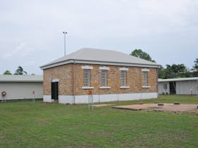 The 1887 Fannie Bay Gaol Infirmary. The roof dates from the 1980s.