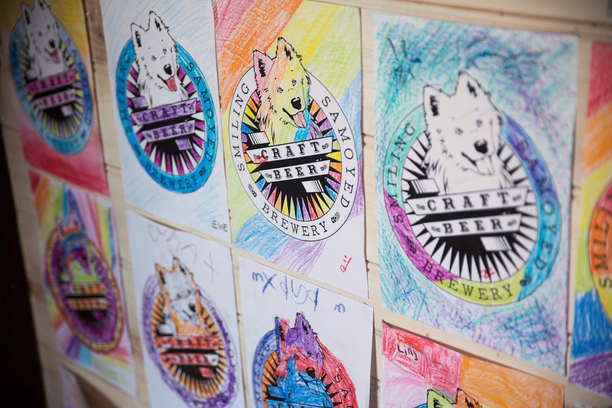 Kids love our colouring sheets and we are happy to display them or kids can take them home