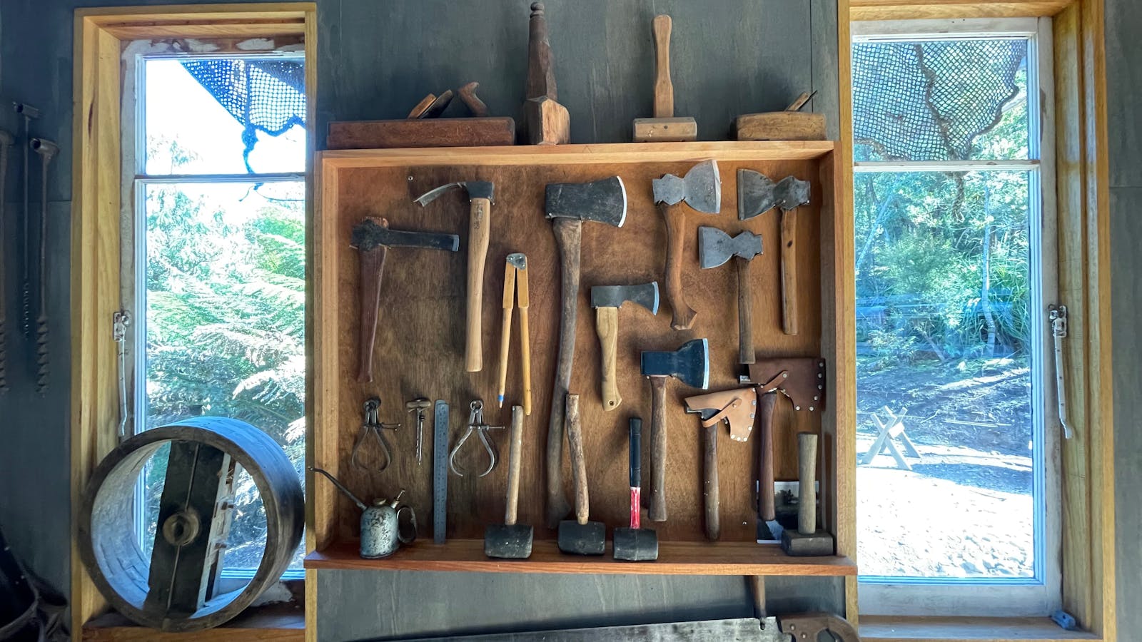 Hand tools at Wisdom Through Wood