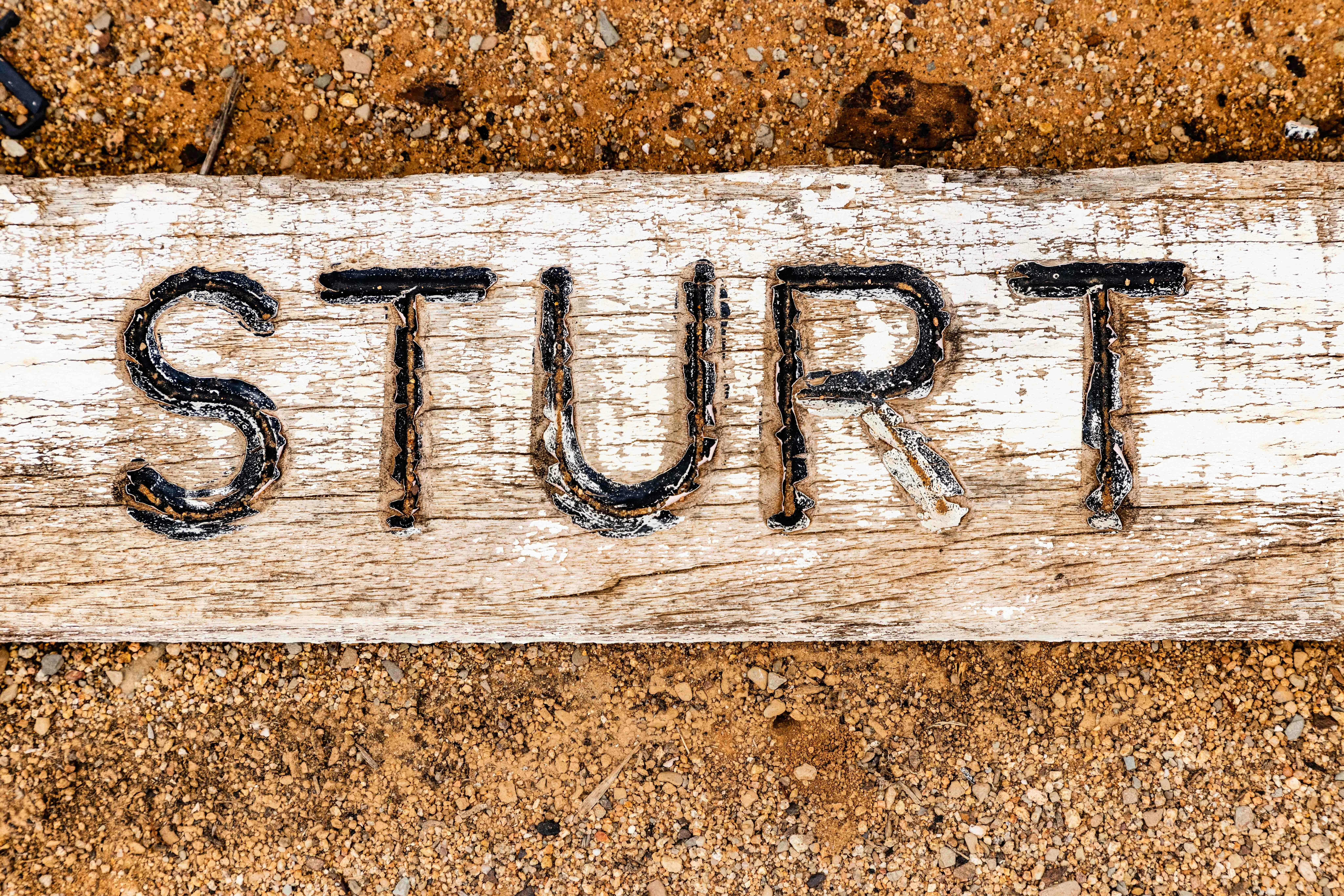 Sturt Sign Tibooburra