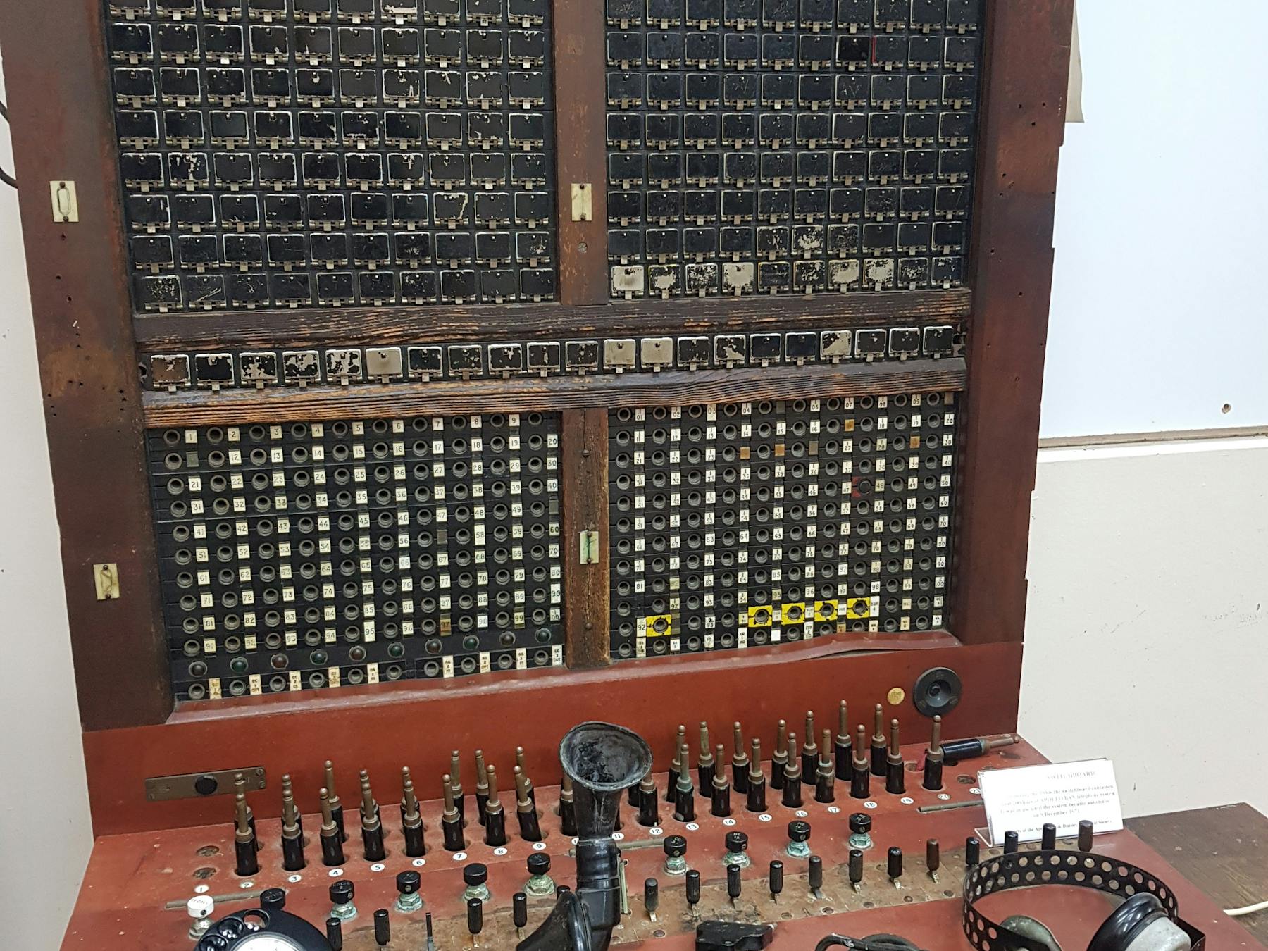 Apollo Bay's original telephone exchange.