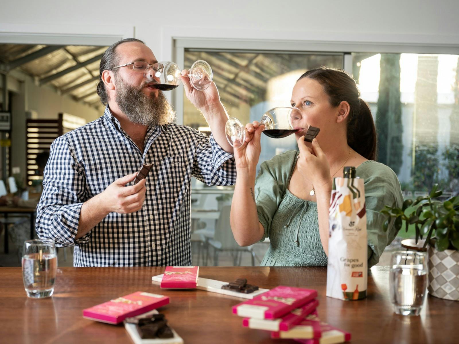 Grapes for Good trail Vineyard Road