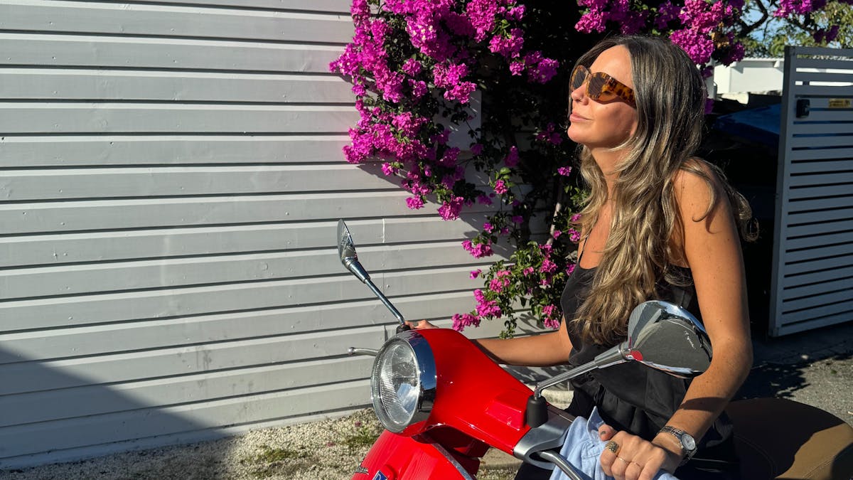 Red Vespa