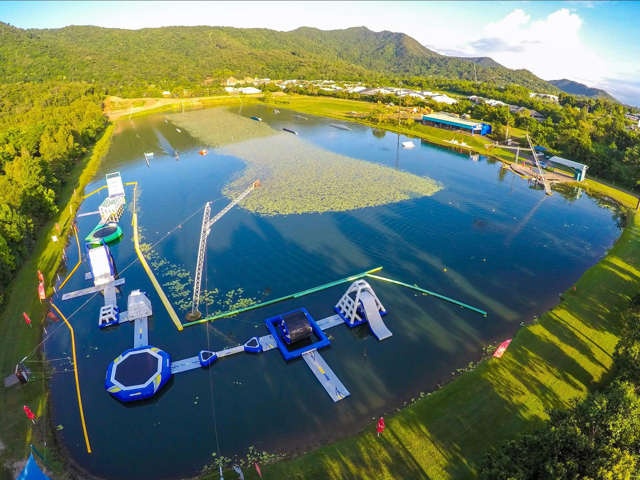 Cairns Aqua Park and Wake Park in Tropical North Queensland Cairns Aqua Park and Wake Park in Tropical North Queensland