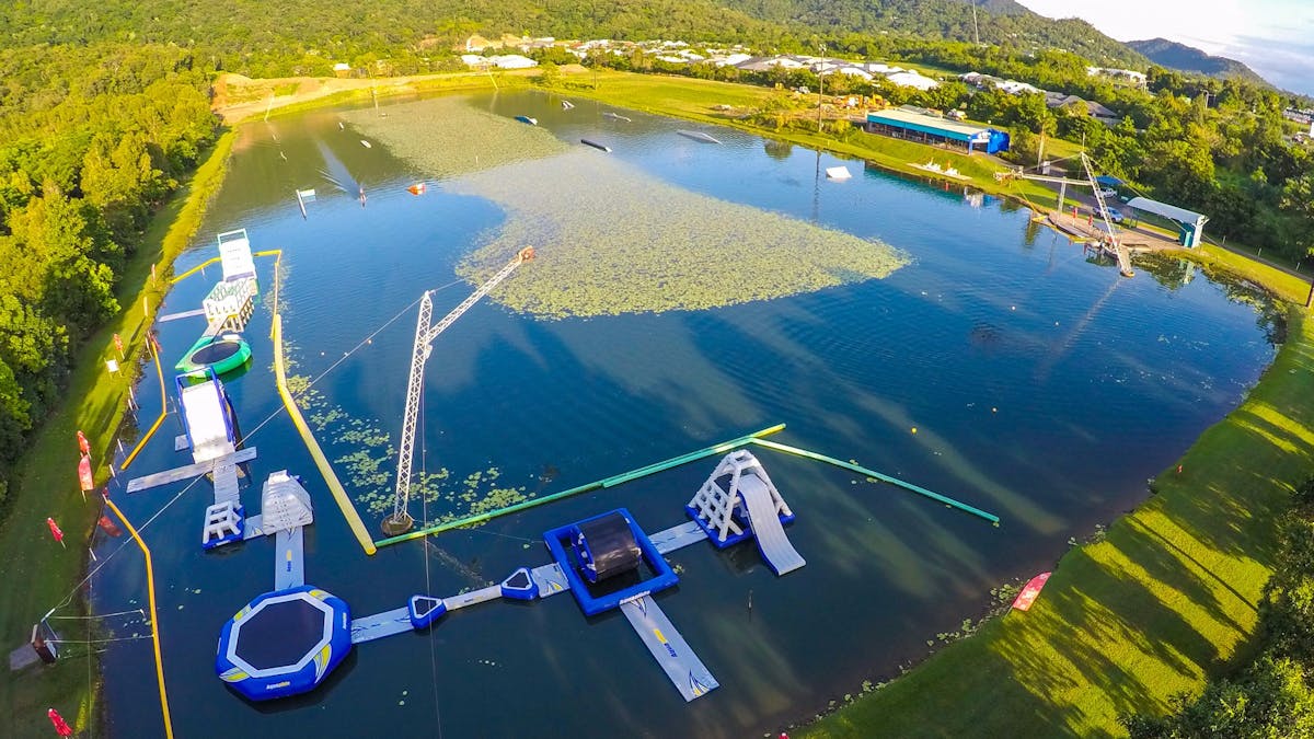 Cairns Aqua Park and Wake Park in Tropical North Queensland