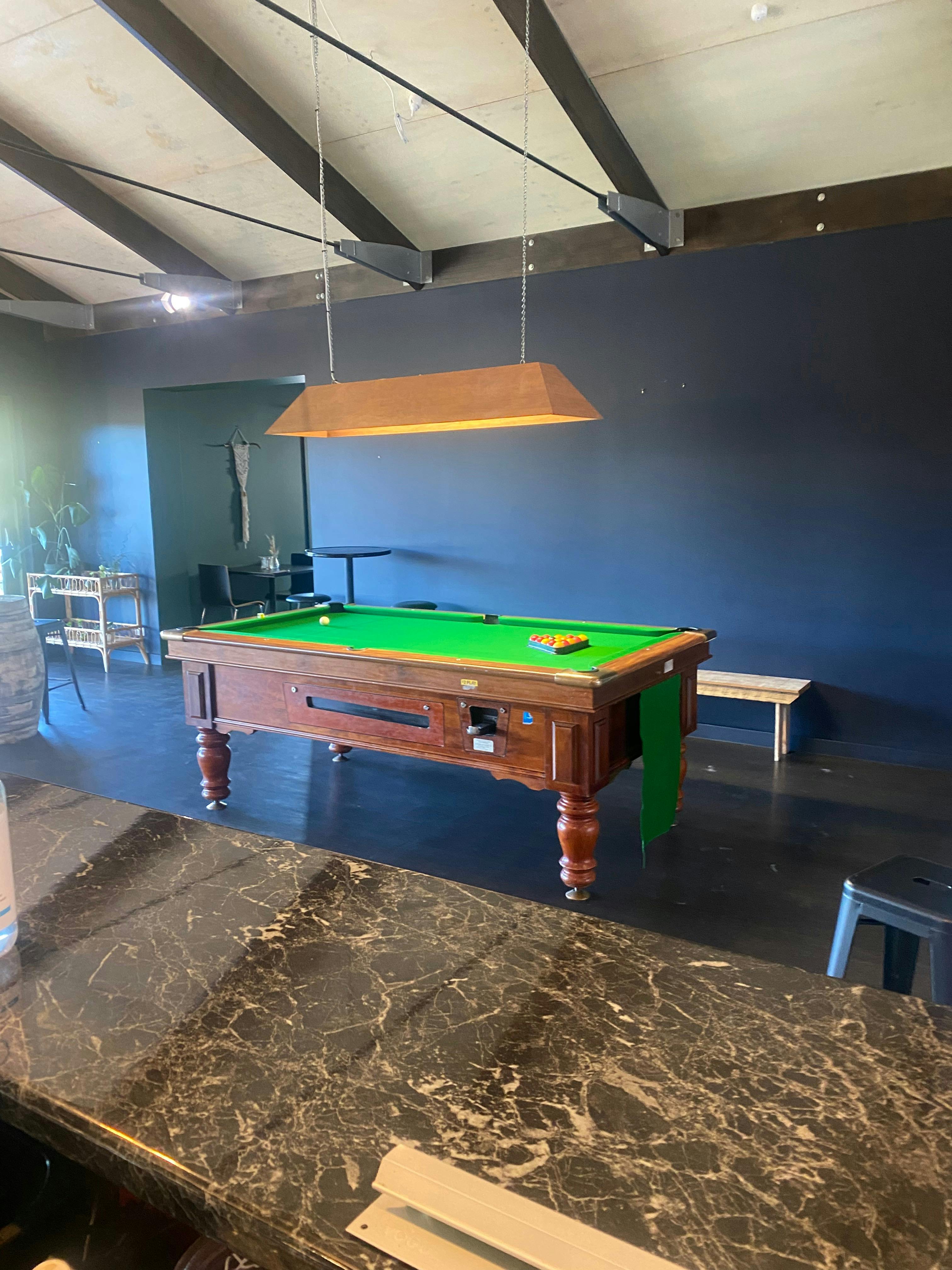 Deck 69 pool table
