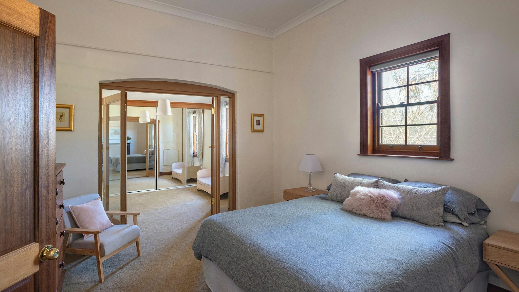 Main bedroom McLaren Vale Getaways - Clements House