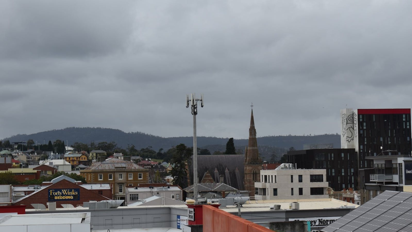 Kitchen View over city