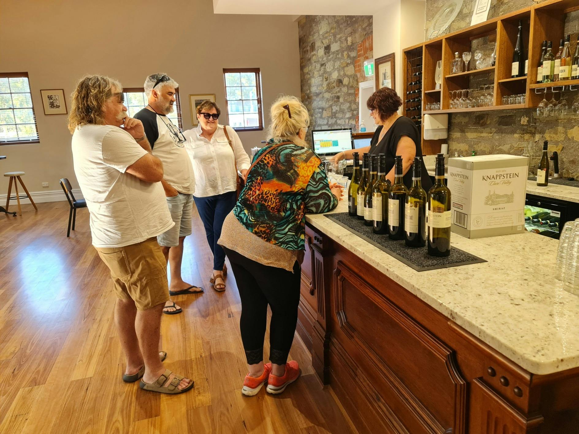 A small group Shared tour at Knappstein Winery