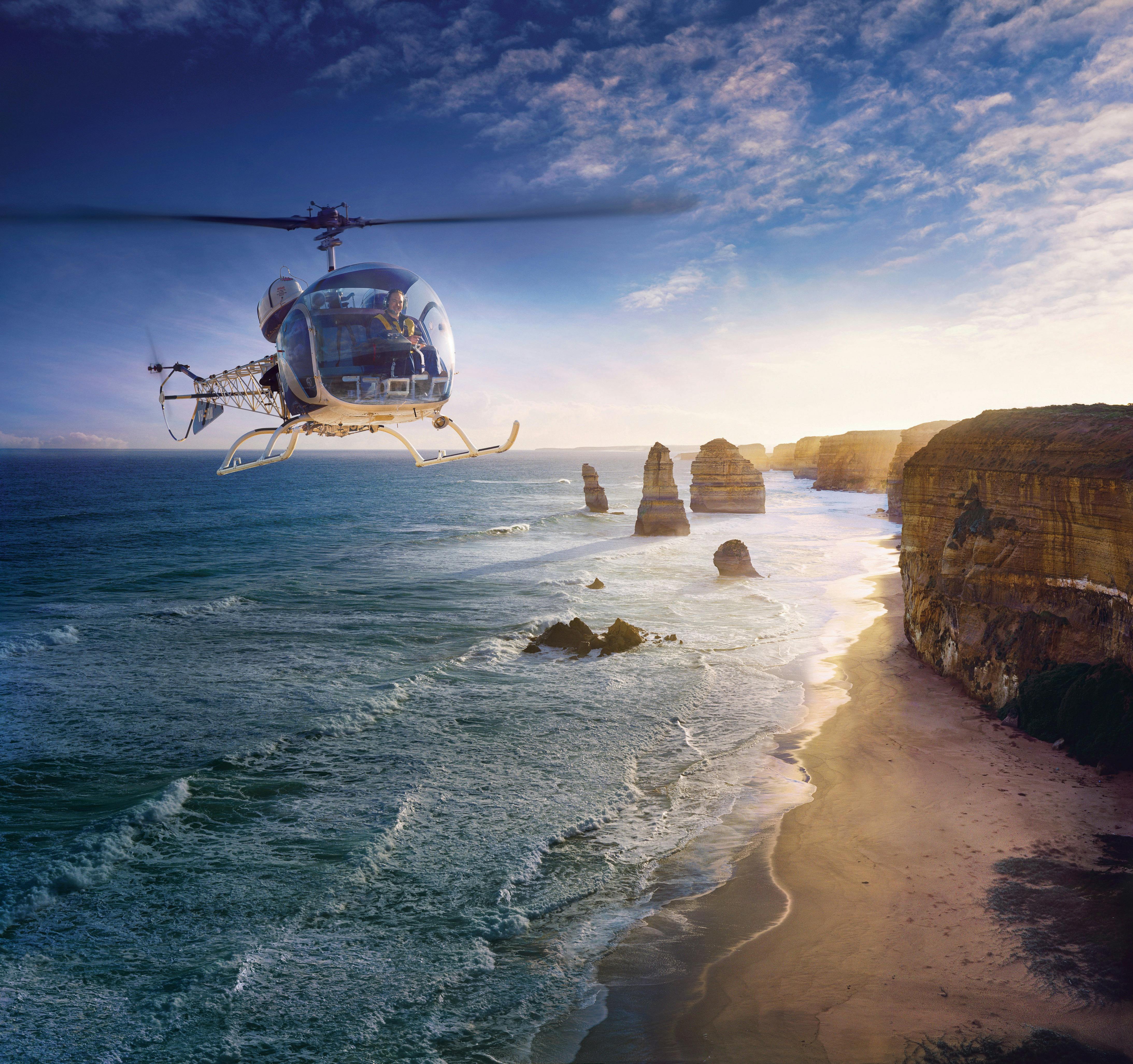 12 Apostles by Helicopter