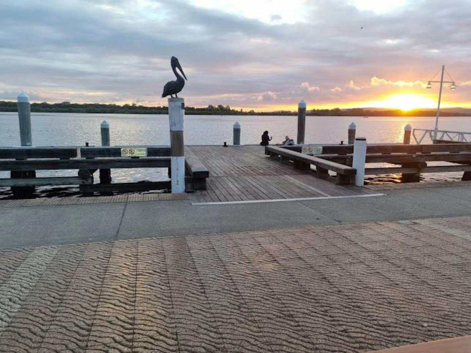 Wharf River Club Ferris Wharf Pelican