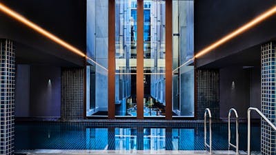Midnight Hotel Pool