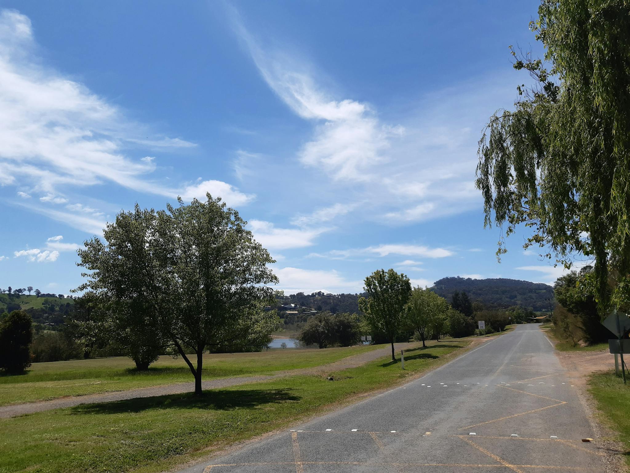 View from Goughs Bay Caravan Park