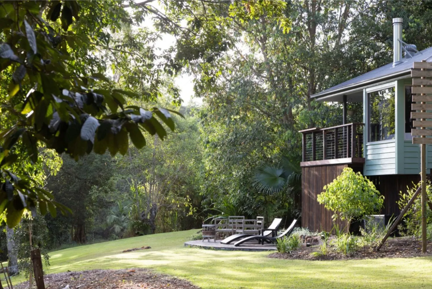 Quandong Cottage - exterior firepit