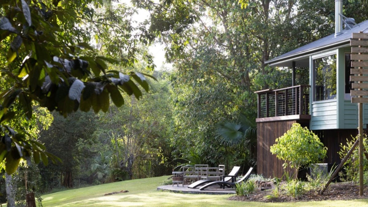 Quandong Cottage - exterior firepit