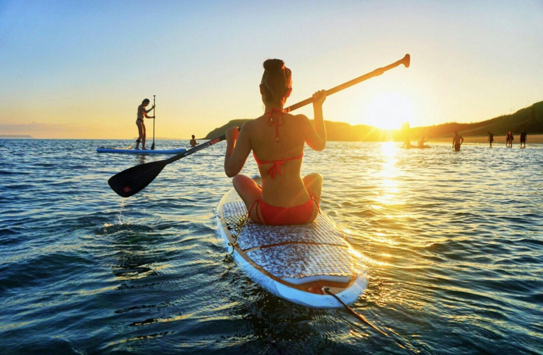 paddle board