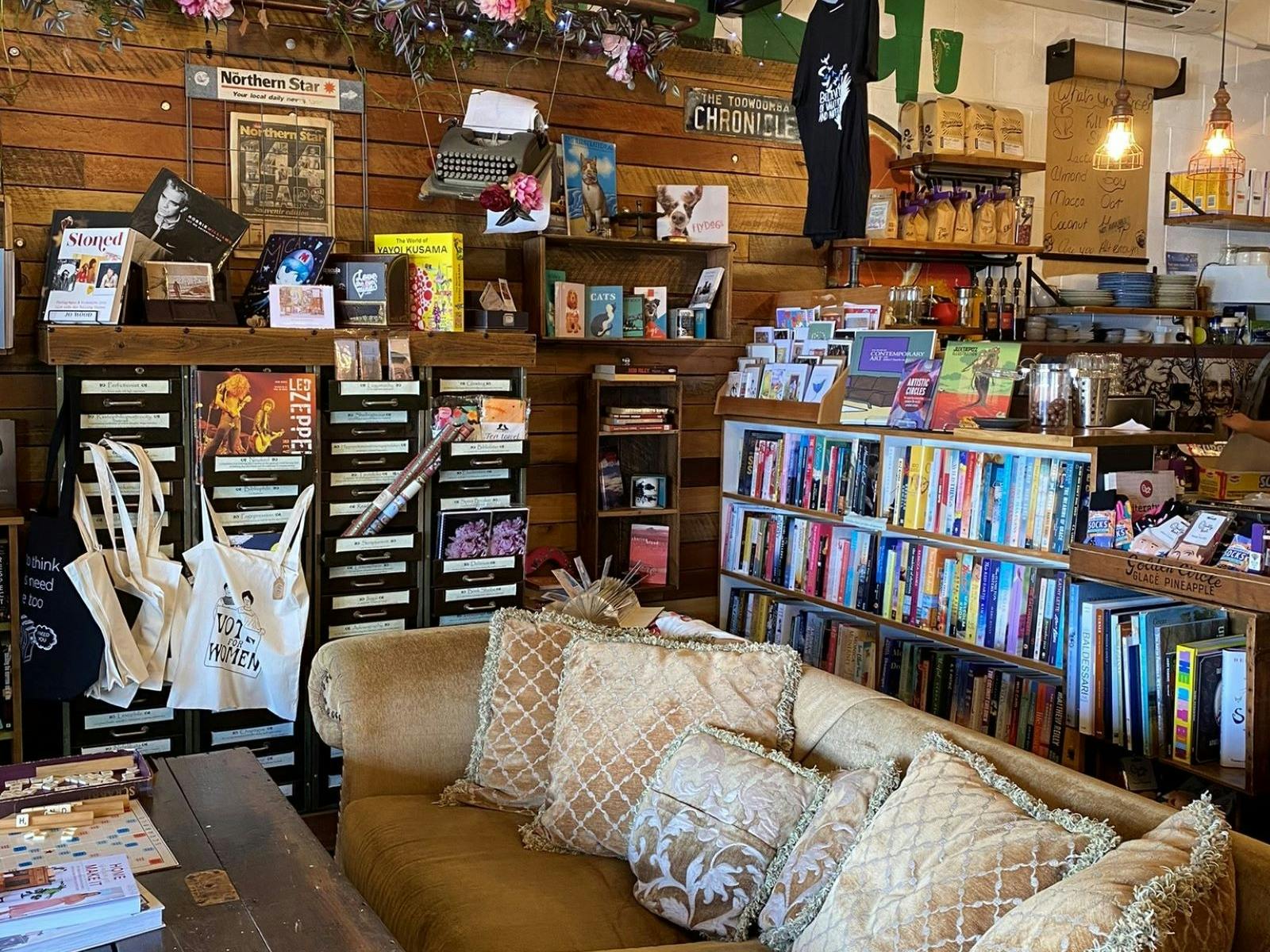 Inside of shop