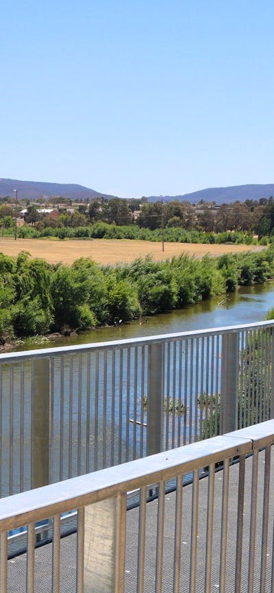 Wollondilly River Walkway bridge