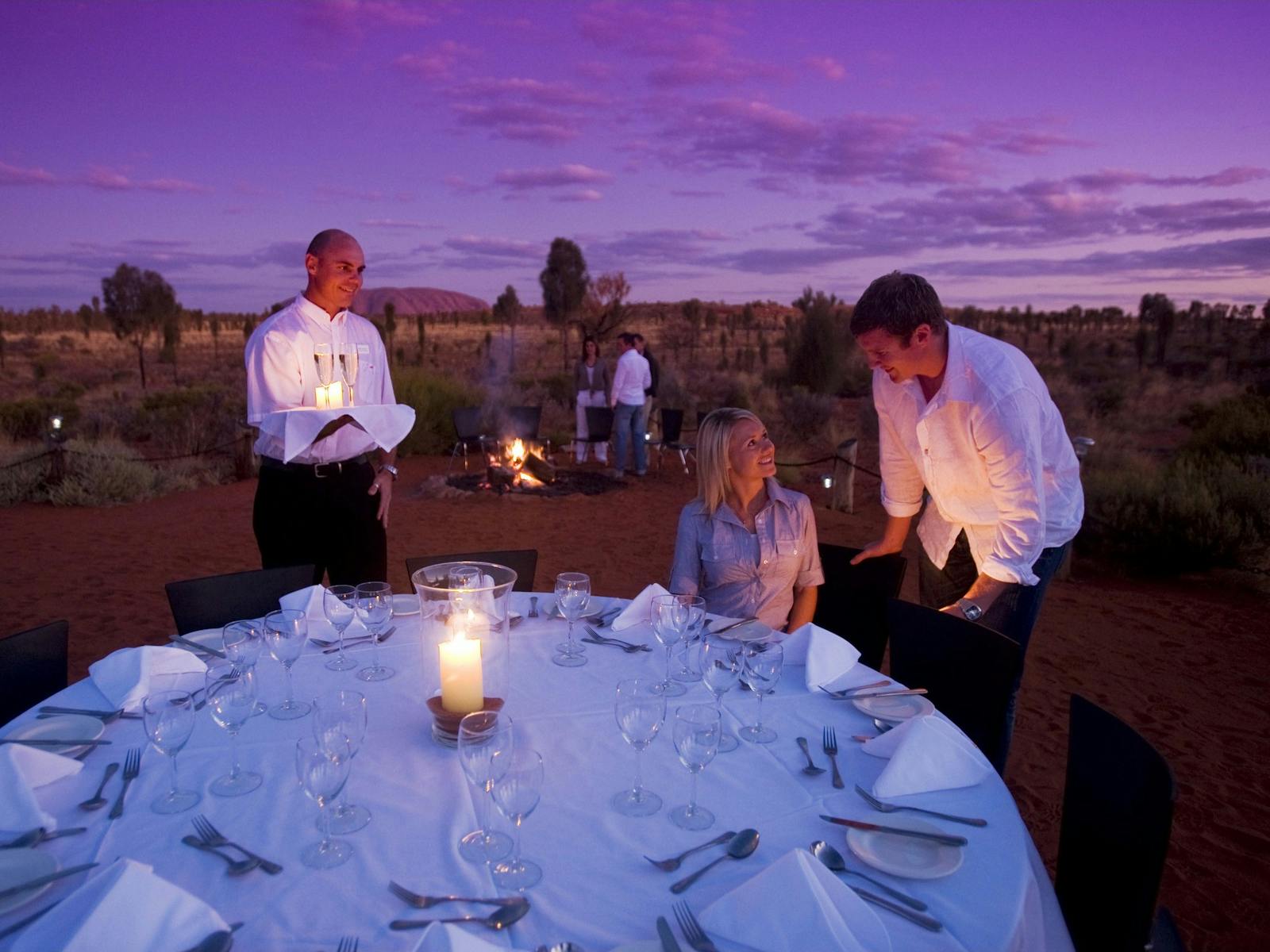 Dine under a desert sky at Sounds of Silence