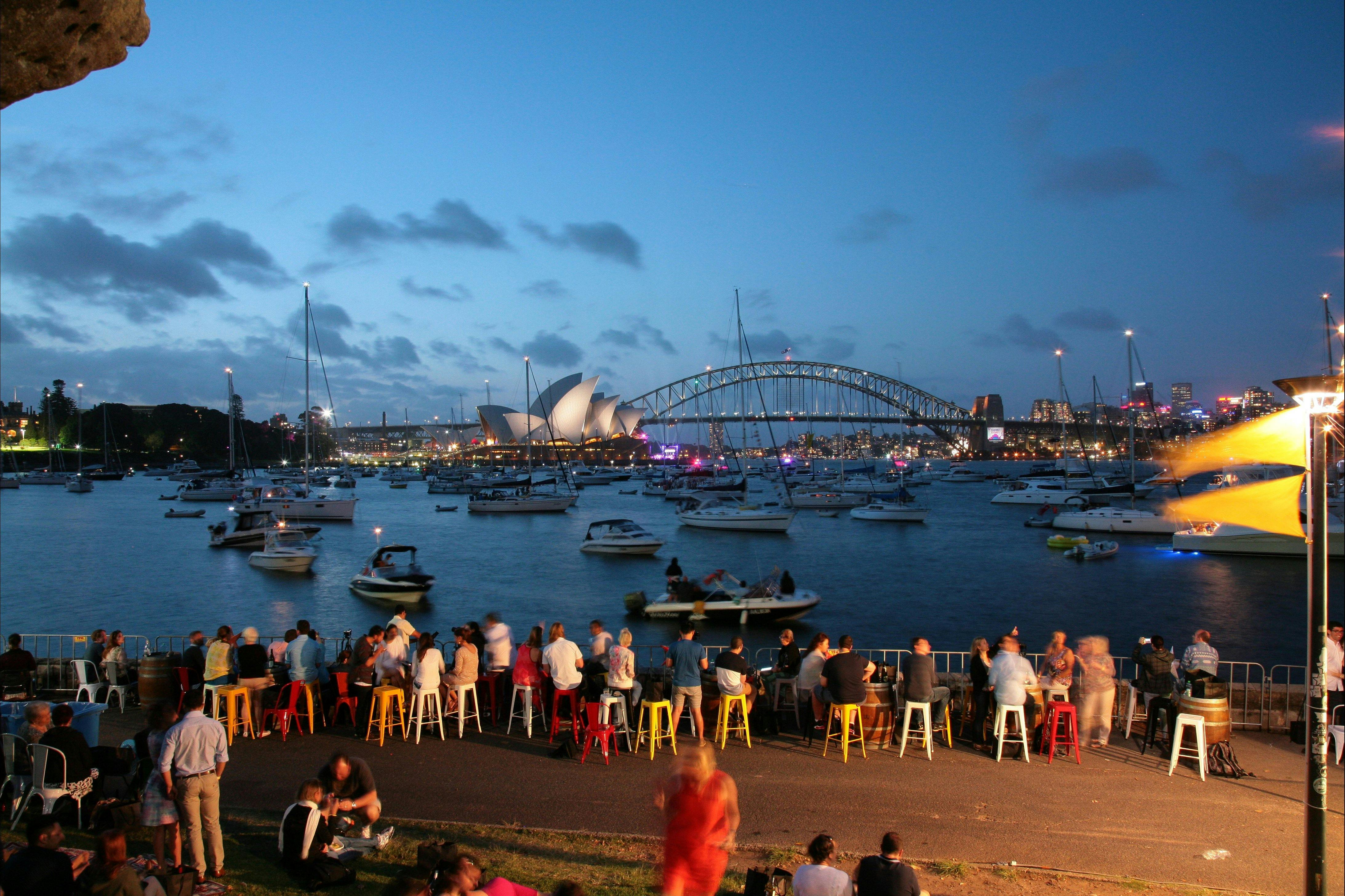 The Point - New Year&#039;s Eve at the Royal Botanic Garden Sydney | Sydney, Australia - Official