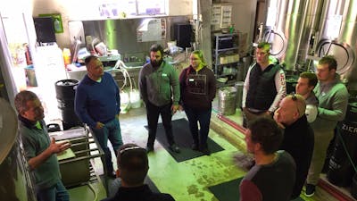 Tour group at Zierholz