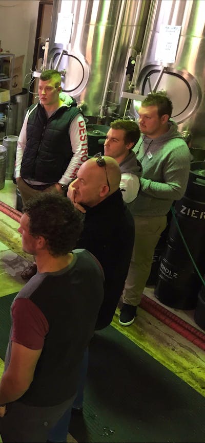 Tour group at Zierholz