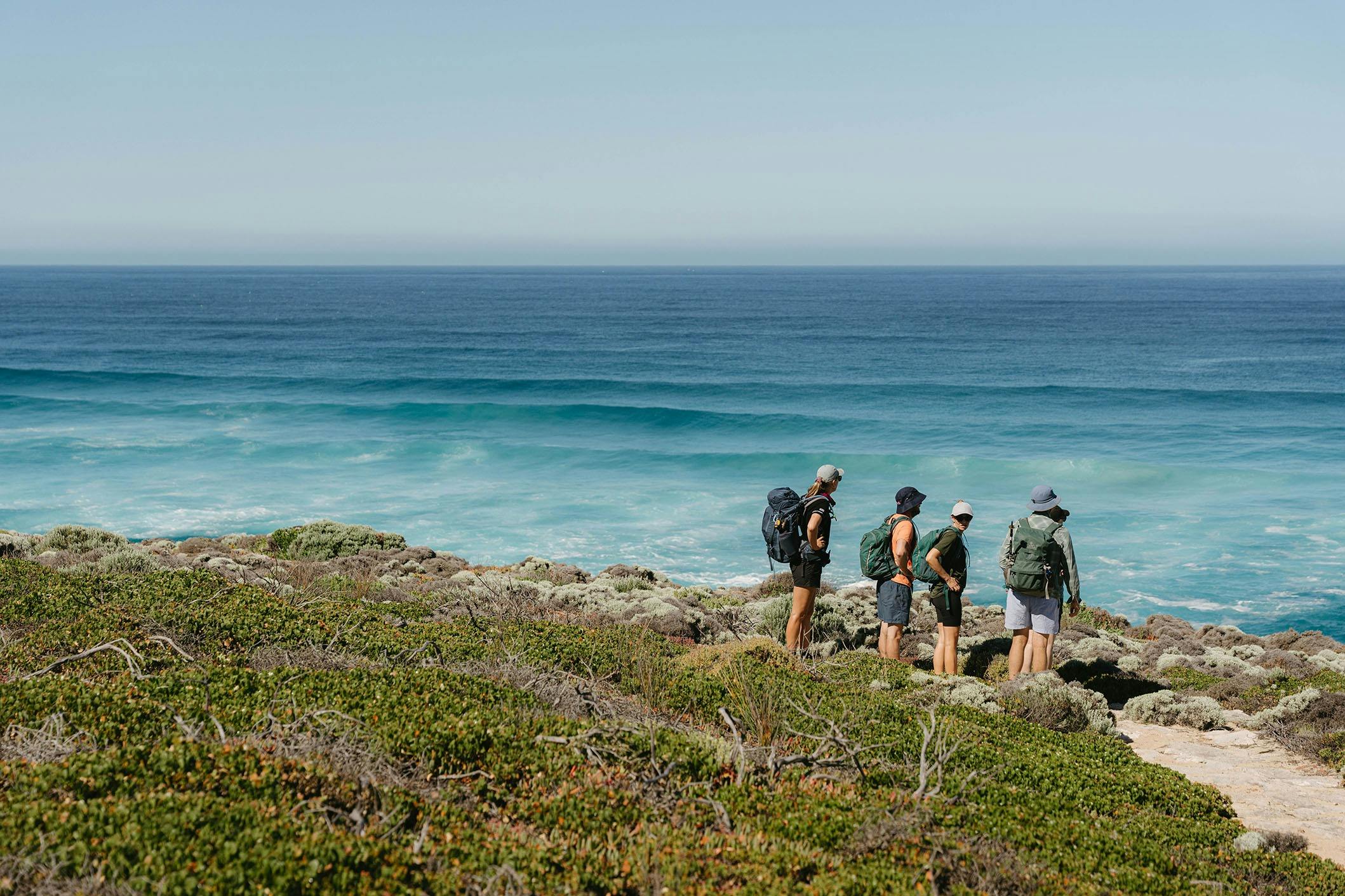 Coastline walks on the Kangaroo Island Wilderness Trail