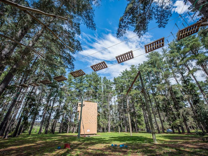 Rock Climb and Ropes at the Southern Adventure Hub