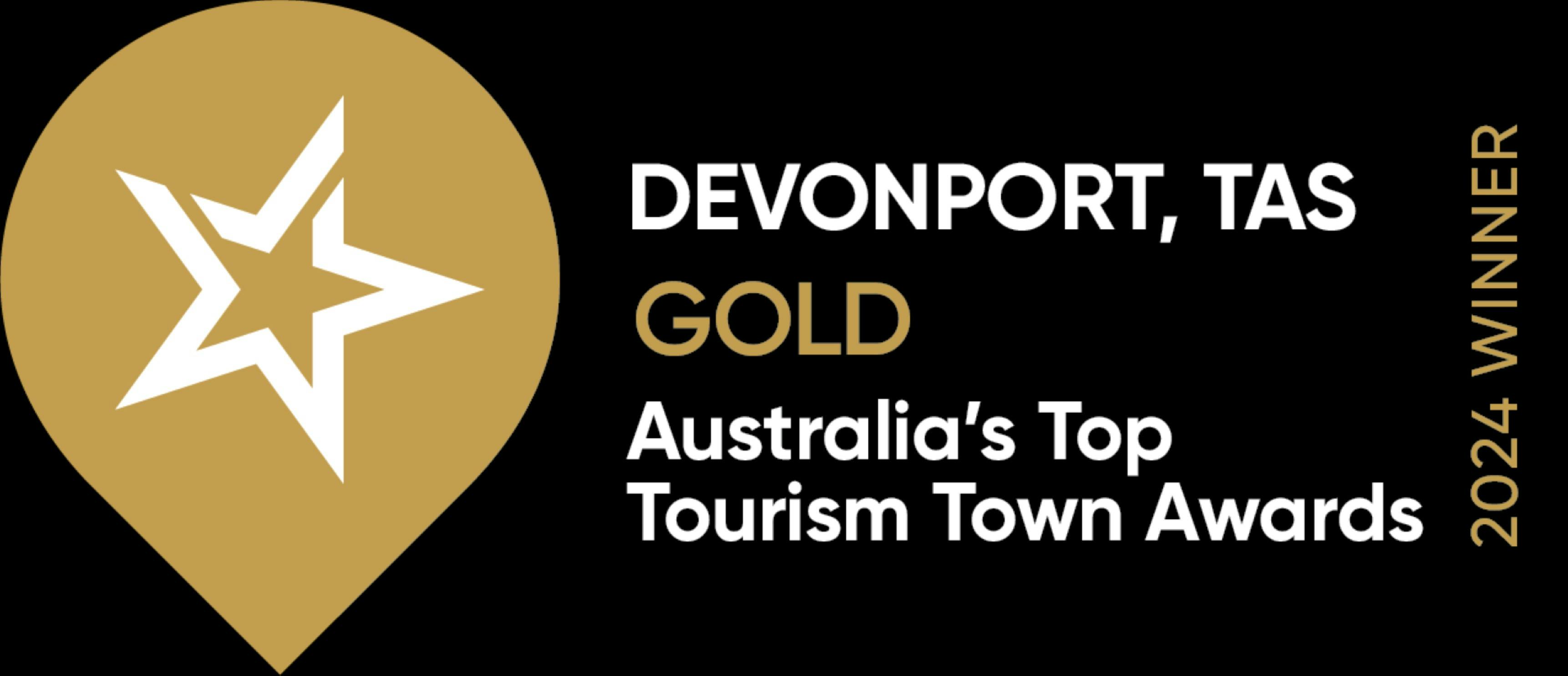 2024 Australia's Top Tourism Town - Gold Winner