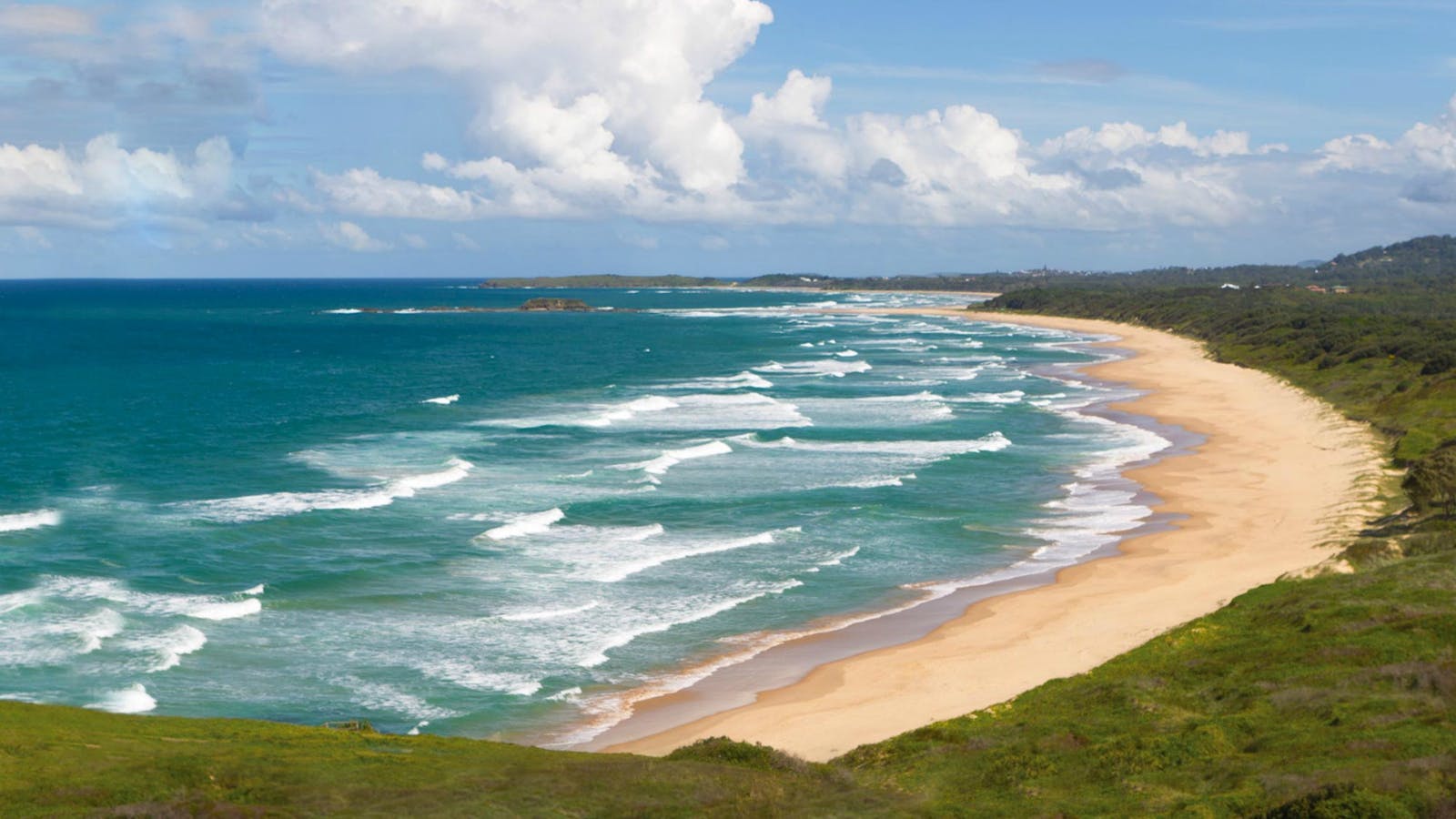 Woolgoolga Beach and Headland