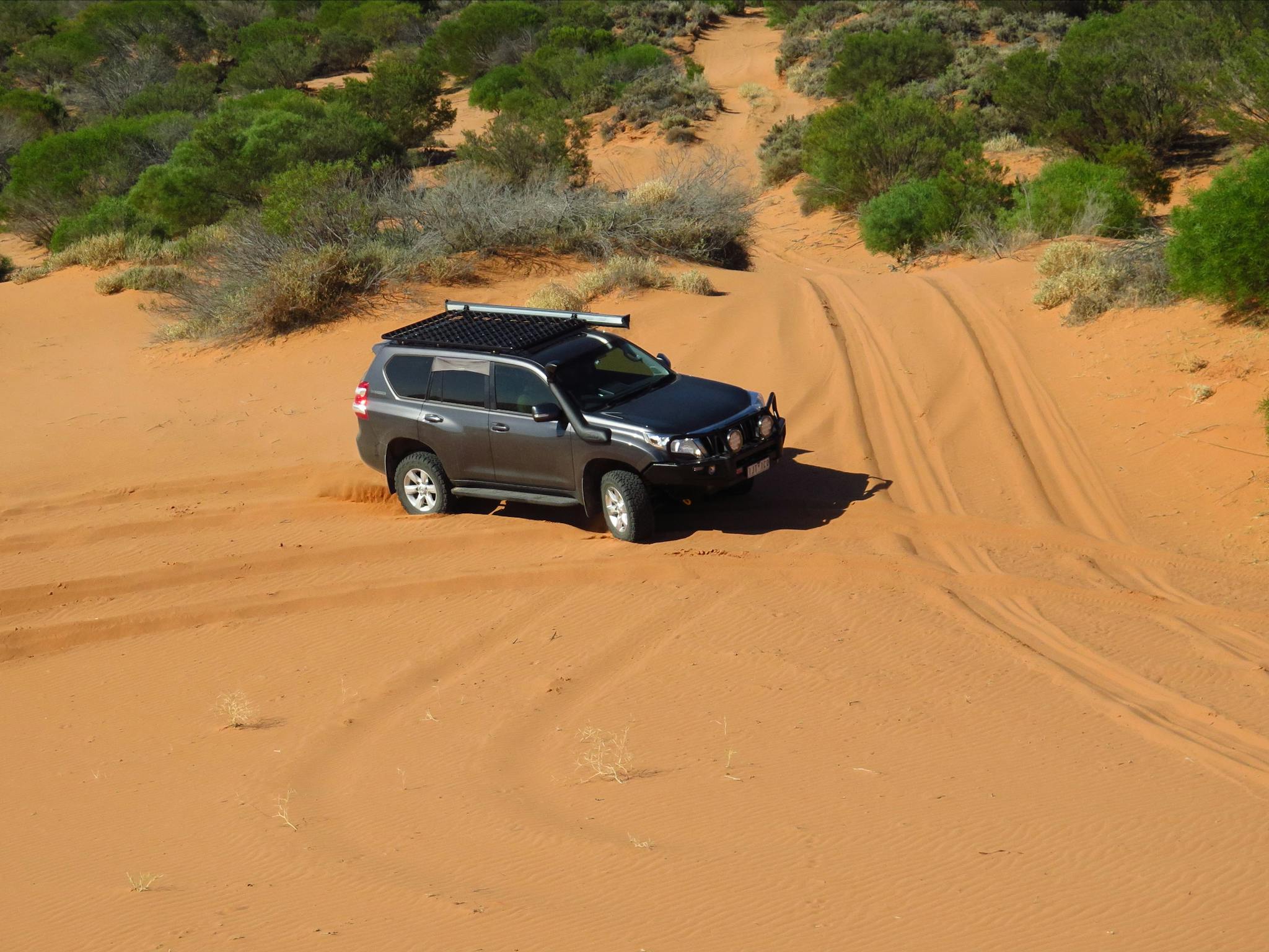 Sand driving