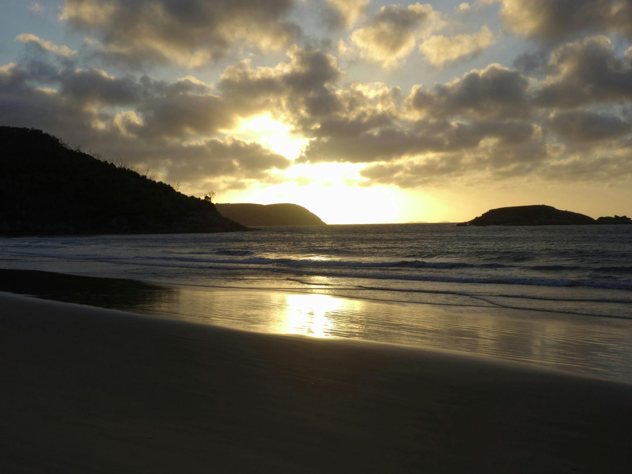 Bare Back Cove on a East Coast Wilsons Promontory Sea Kayak Tour