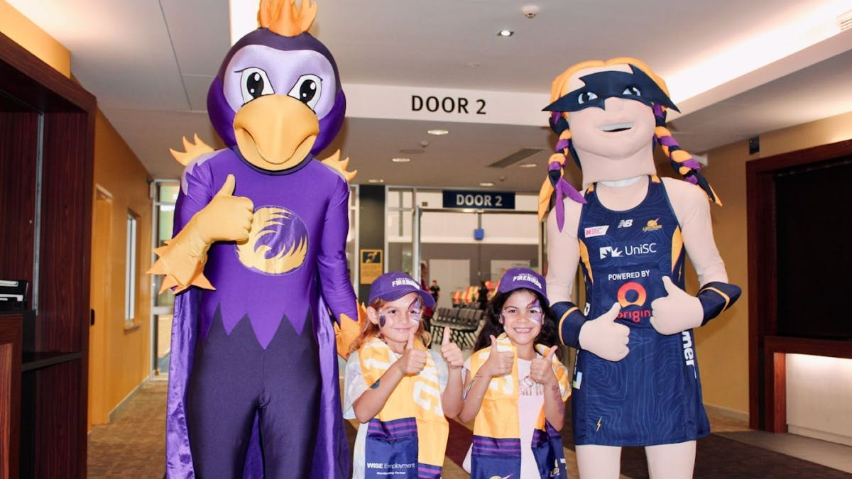 Phoenix & Lucy Lightning - Mascots