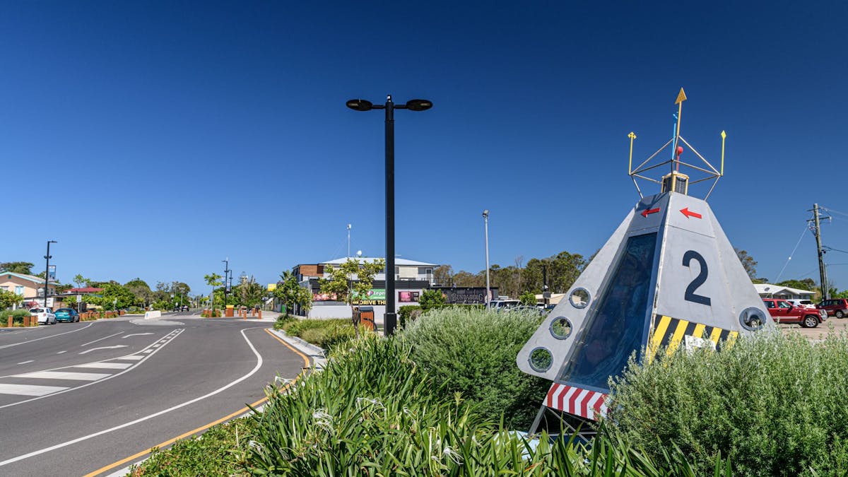 Burnett Heads has undergone a makeover with the recently completed streetscape.