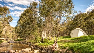 Flea Creek campground, Brindabella National Park. Photo: Murray Vanderveer/OEH