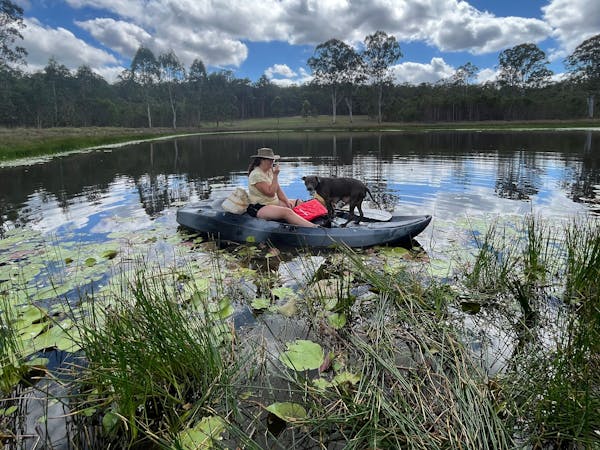 Dam Like a small lake for Swimming and Kayaking Dam Like a small lake for Swimming and Kayaking