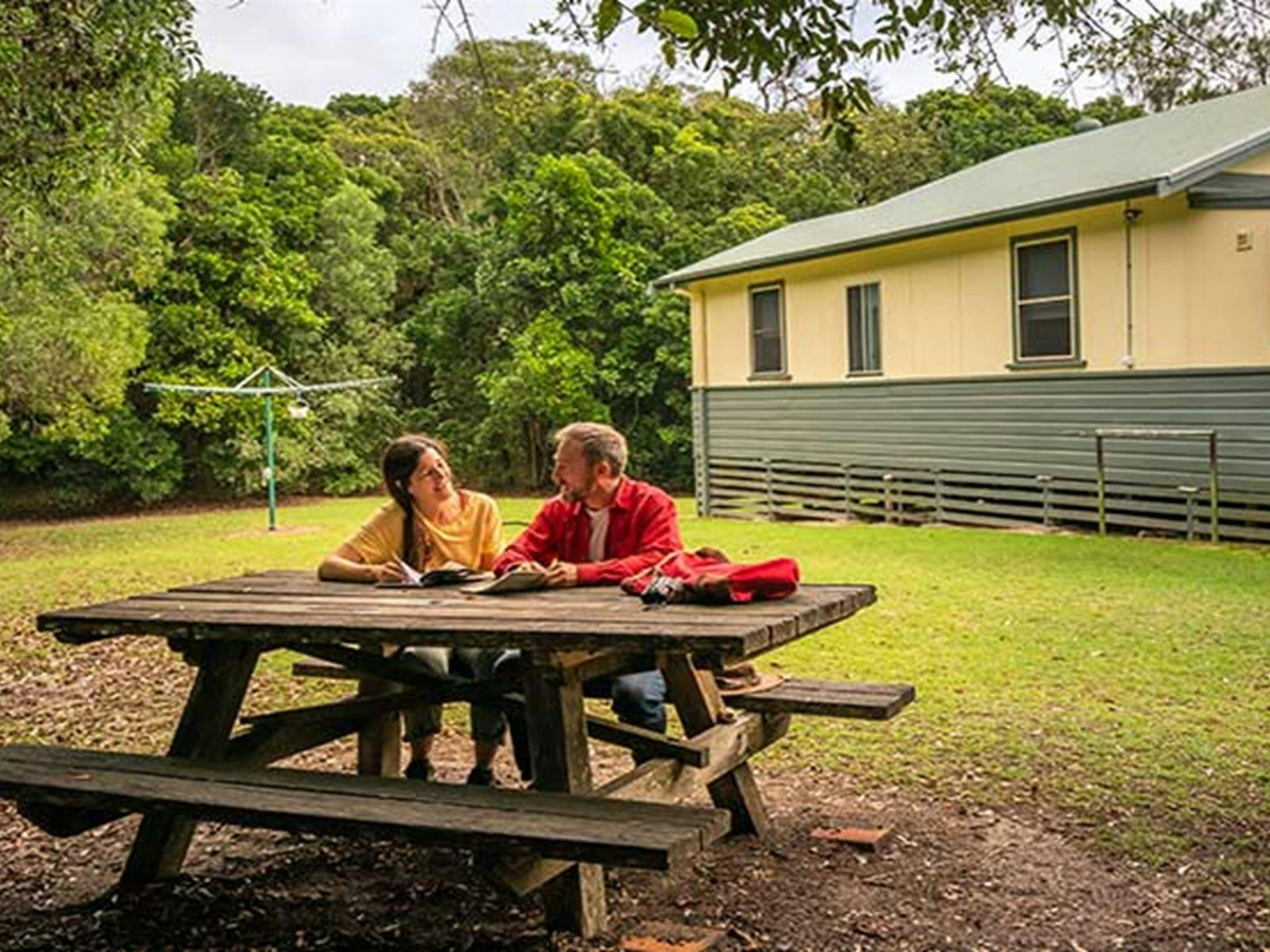 Exterior view of Forest House, Bundjalung National Park. Photo: J Spencer/OEH