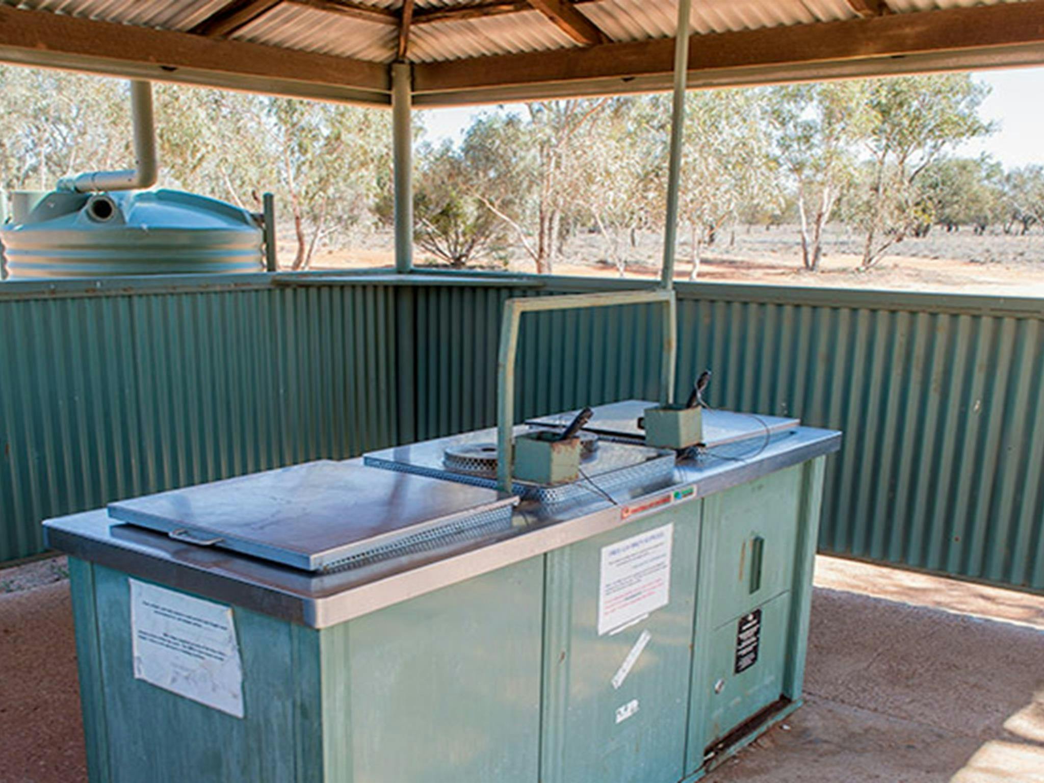 Campingplatz Fort Grey, Sturt-Nationalpark. Foto: John Spencer