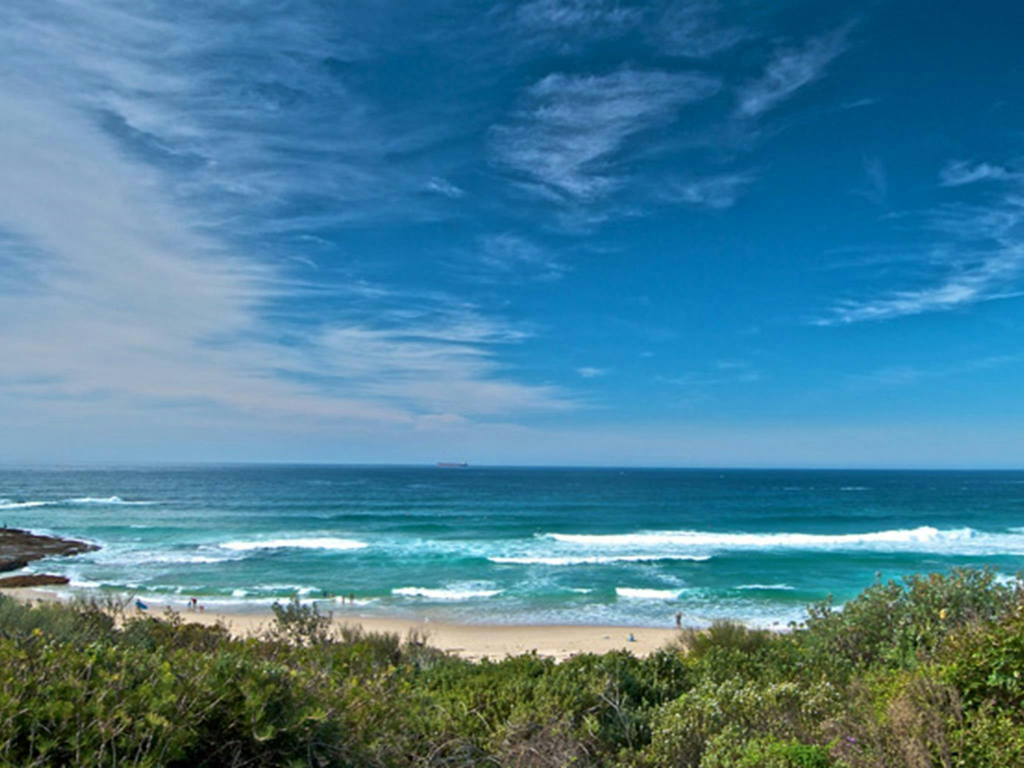 Frazer campground view, Munmorah State Conservation Area. Photo: John Spencer &copy; DPIE