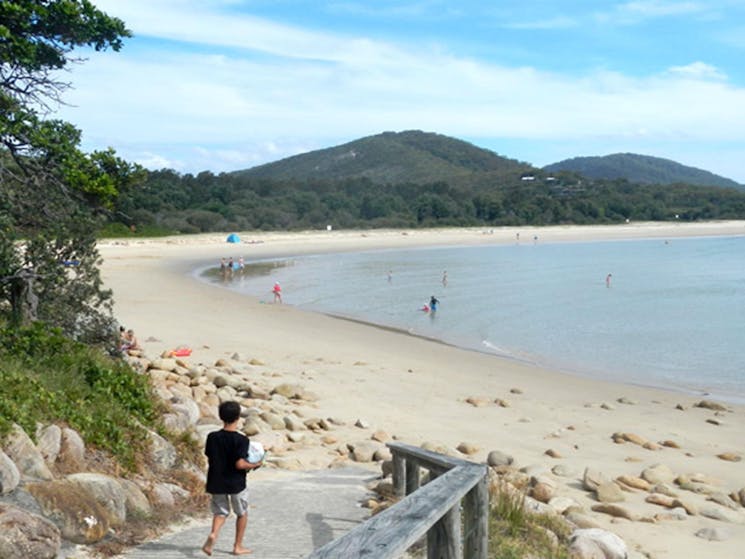 Front Beach, Arakoon National Park. Photo: Debbie McGerty/NSW Government
