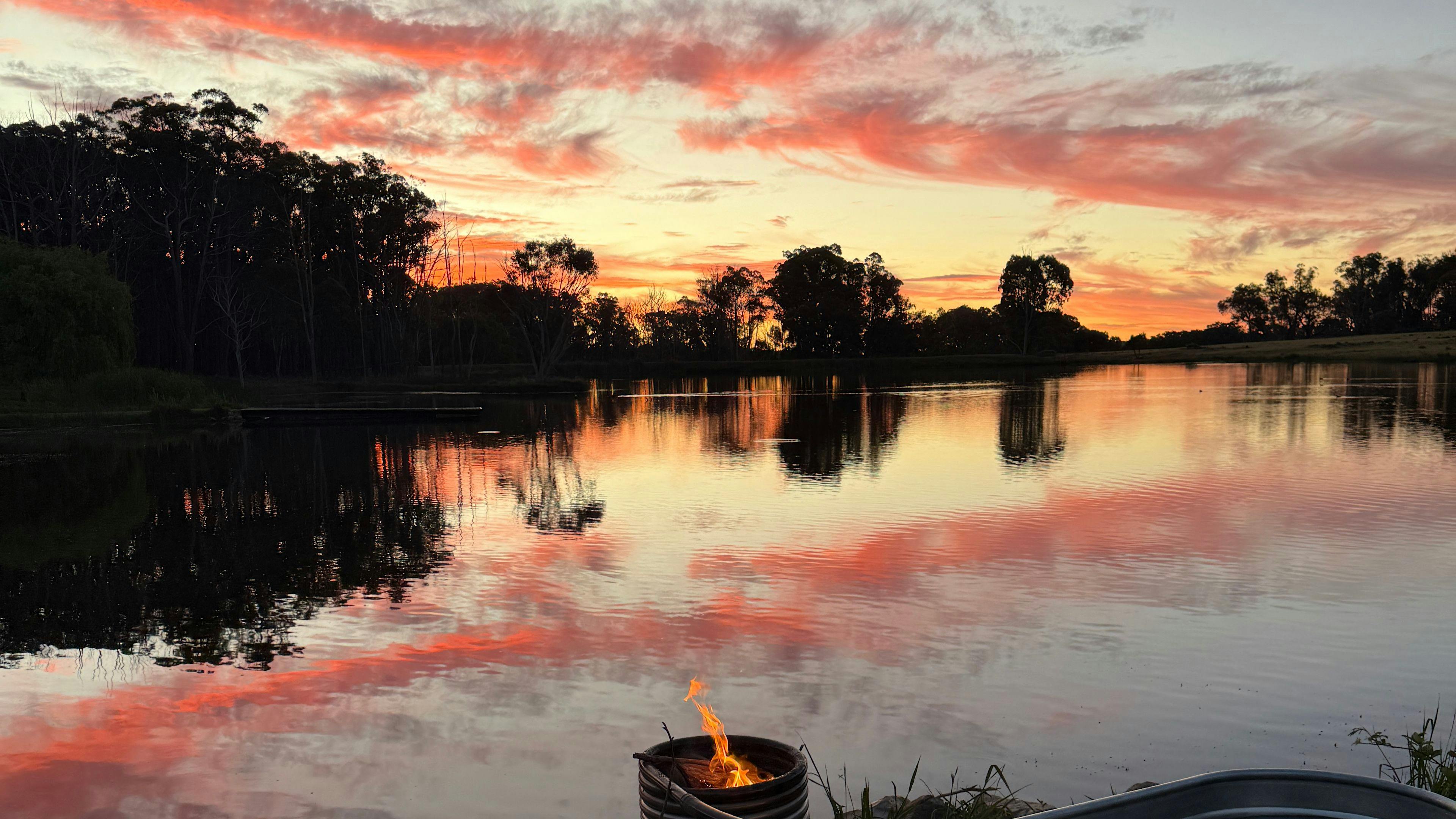 Glamping | hot tub + fire pit