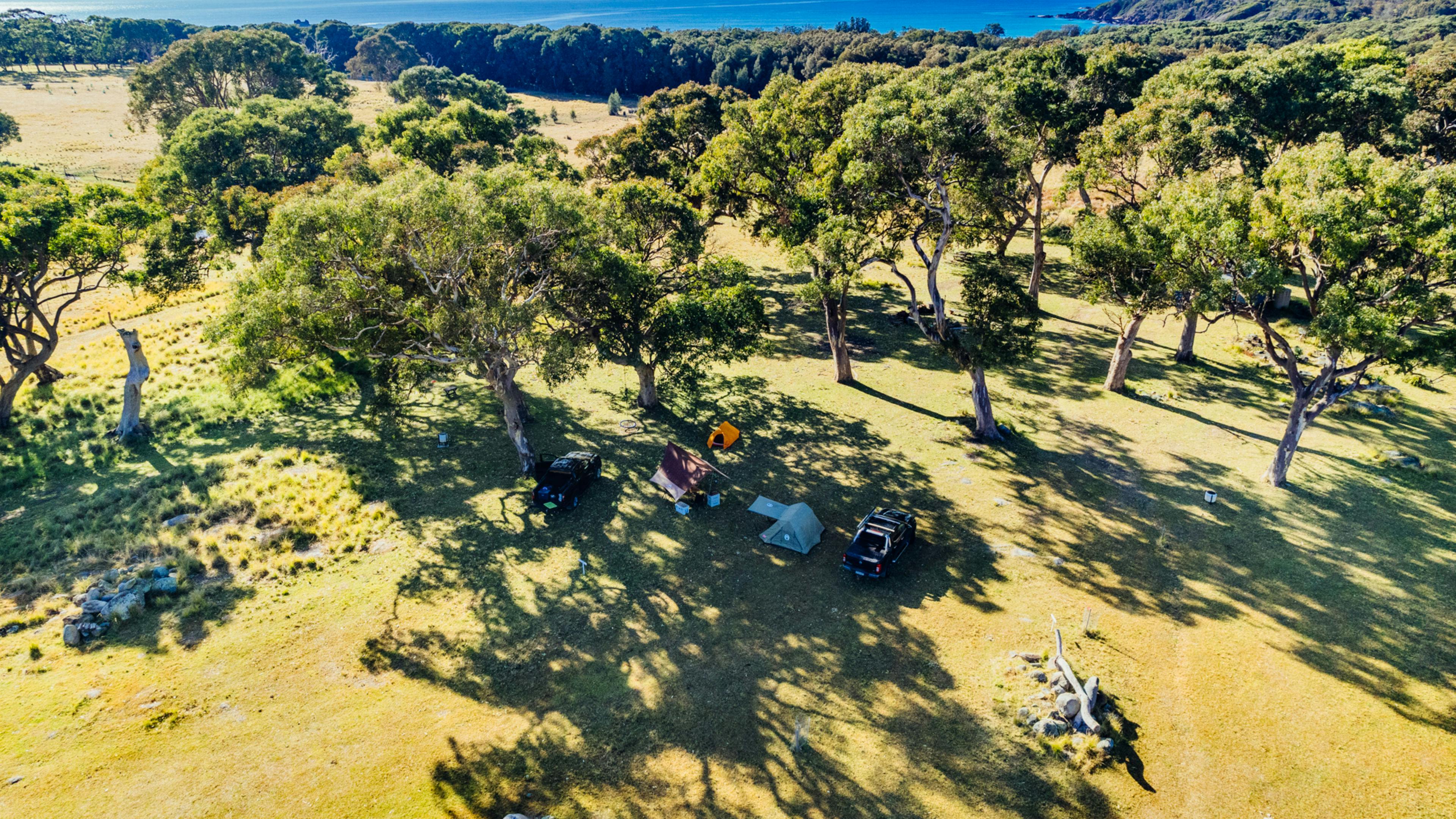 camp view from above