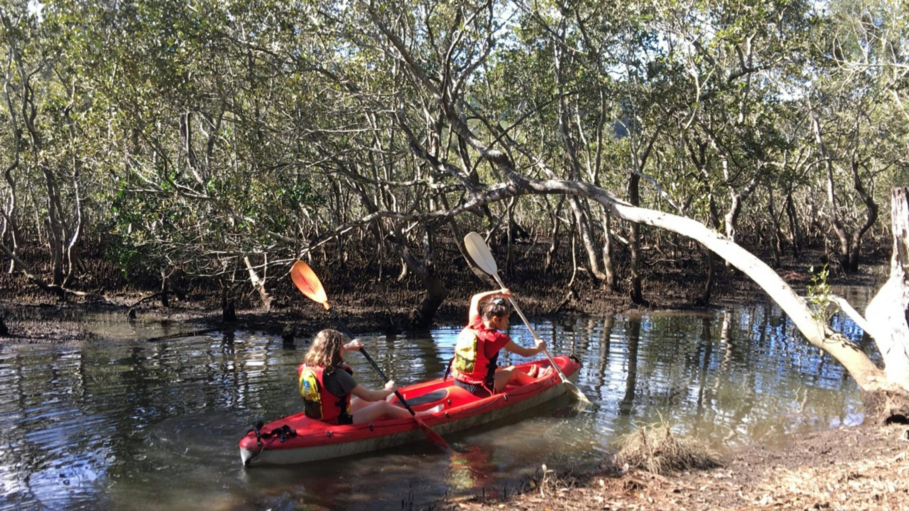 Kayak launch point.