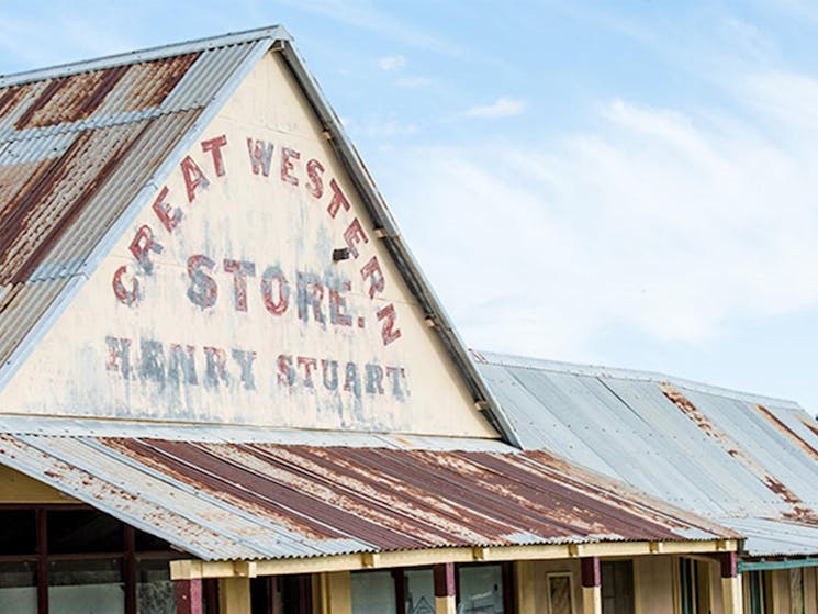 Great Western Store, Hill End Historic Site. Photo: John Spencer.