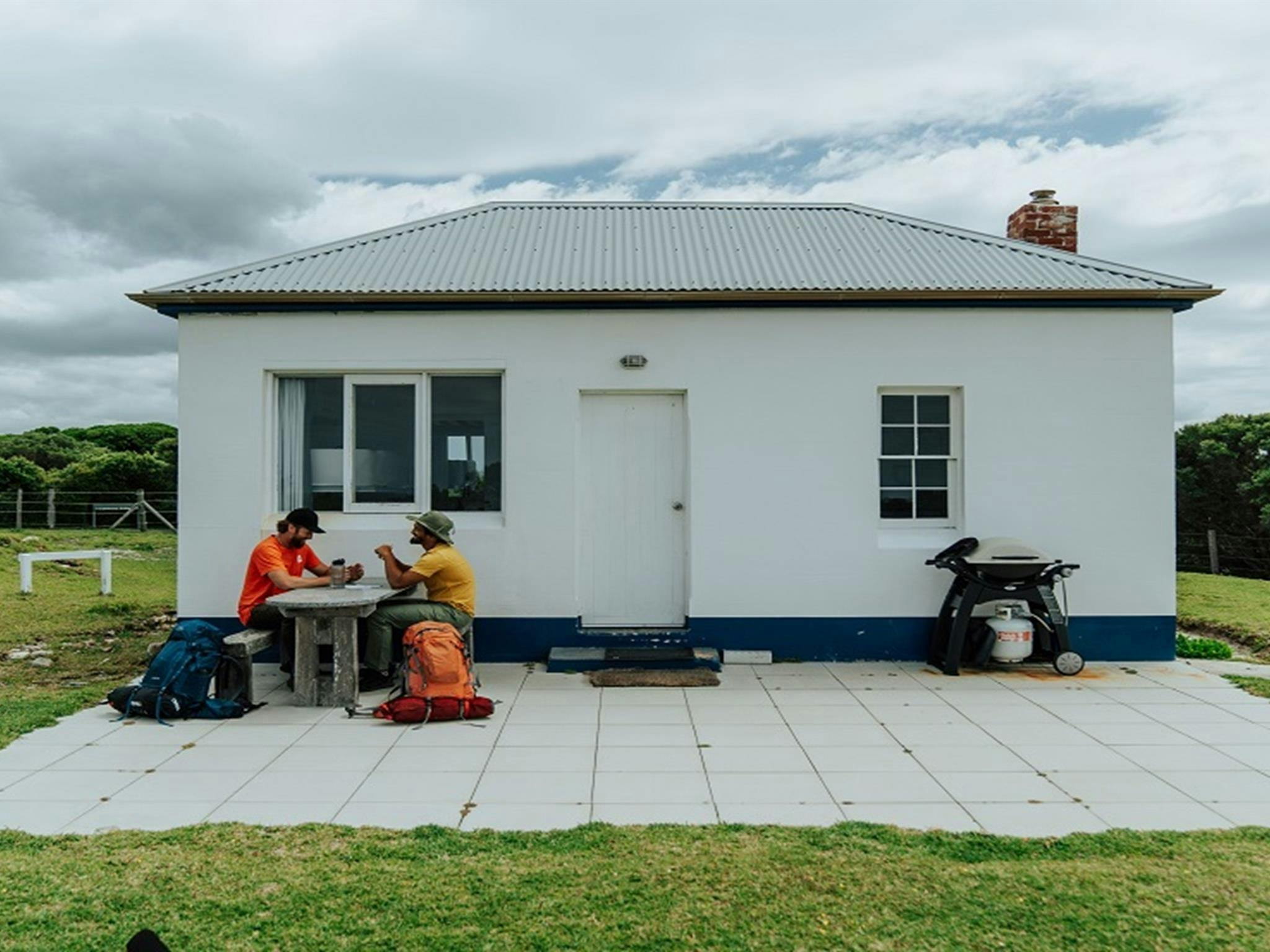 Schlafhaus der Telegrafenstation