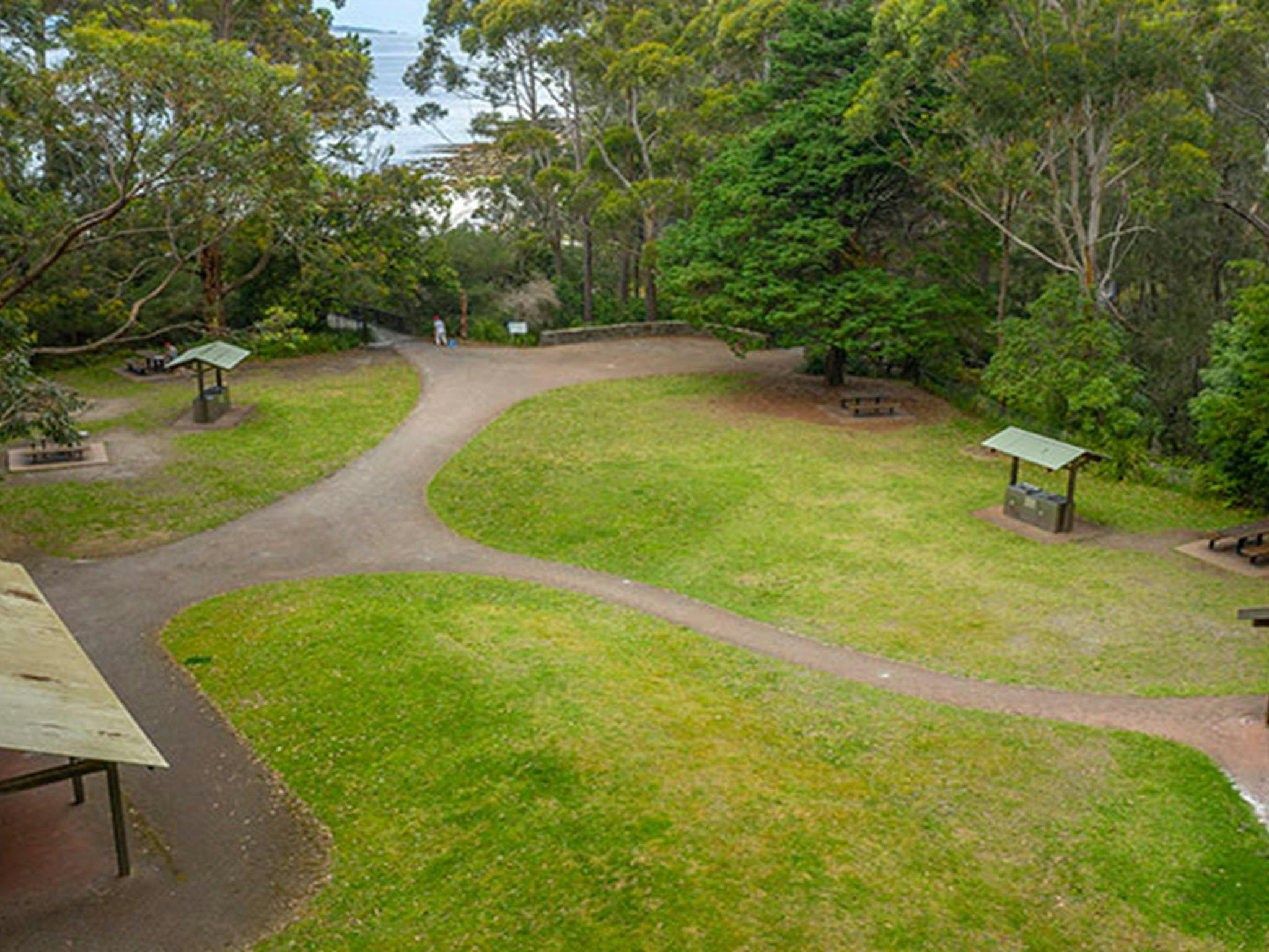 Greenfield Beach and lawn