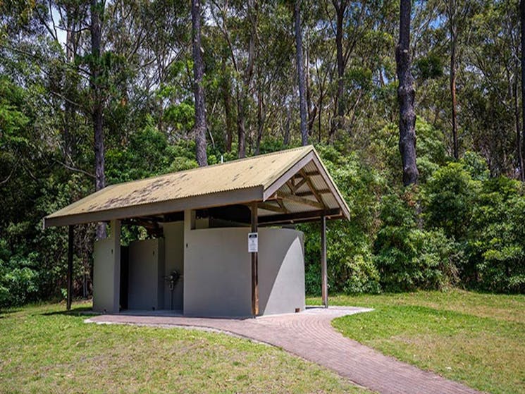 The amenities at Greenfield Beach picnic area in Jervis Bay National Park. Photo: John Spencer