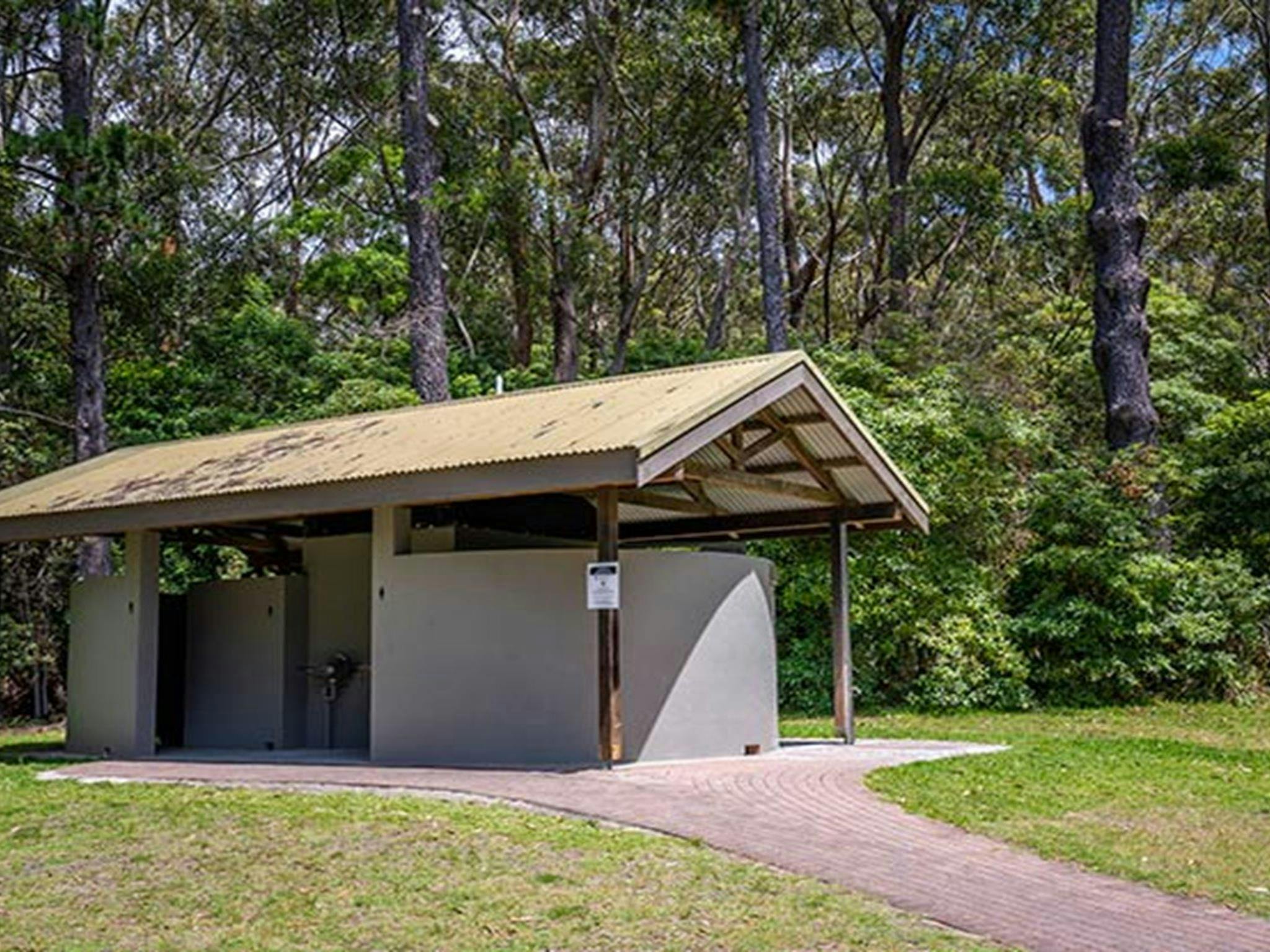 The amenities at Greenfield Beach picnic area in Jervis Bay National Park. Photo: John Spencer