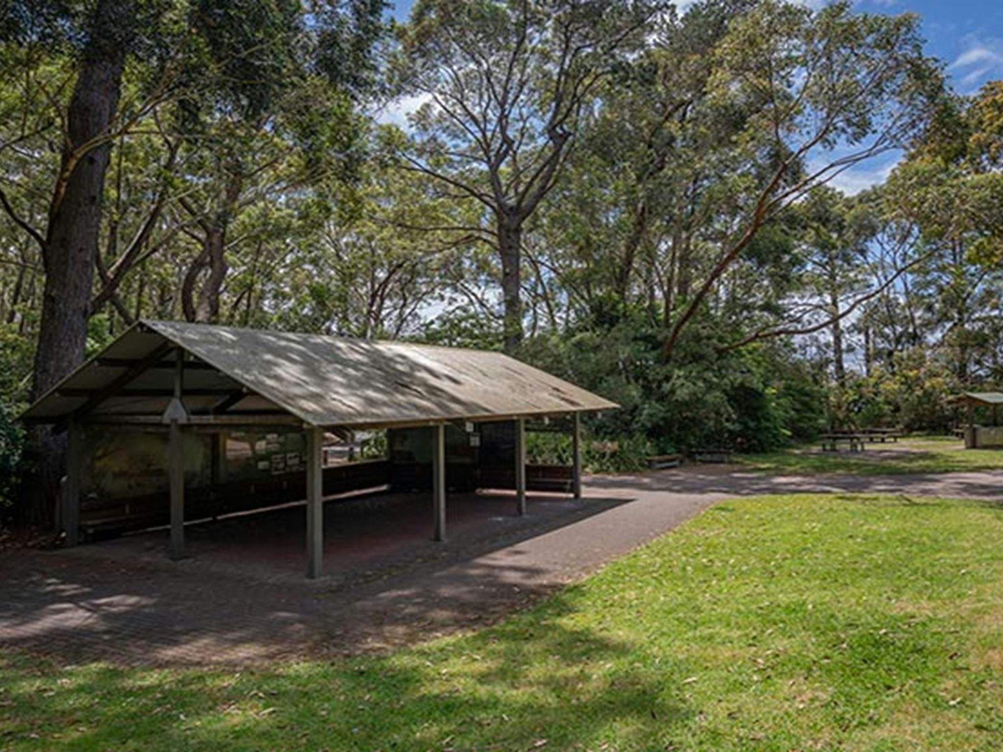 A sheltered area at Greenfield Beach picnic area in Jervis Bay National Park. Photo: John Spencer